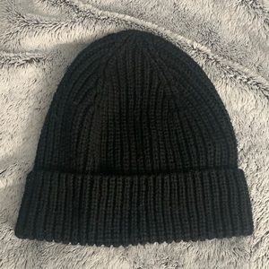 A new day black beanie
